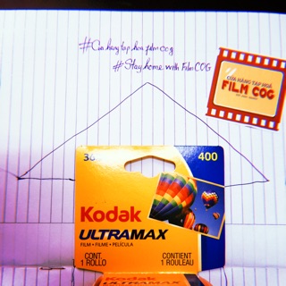 [KODAK ULTRAMAX 400] - Film135 loại 36 kiểu Indate 2021