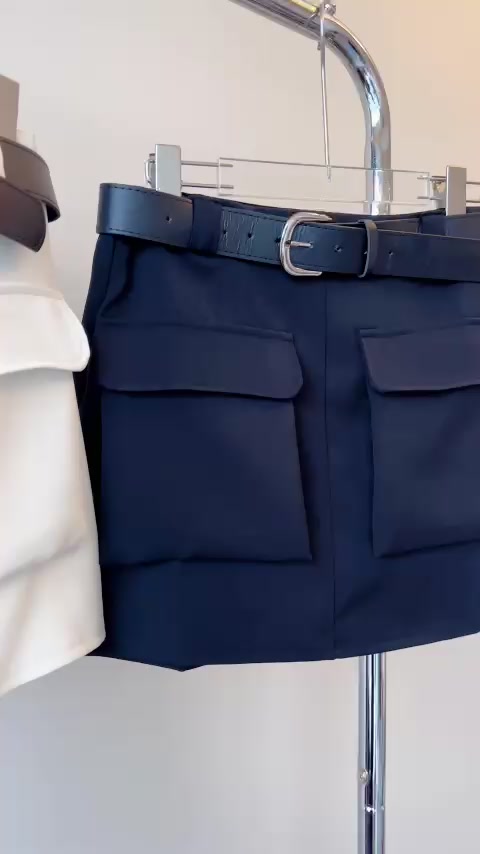 Chân váy nữ,chân váy chữ A túi hộp vải jeans giúp tôn dáng,trẻ trung năng động PINKPOWER | BigBuy360 - bigbuy360.vn