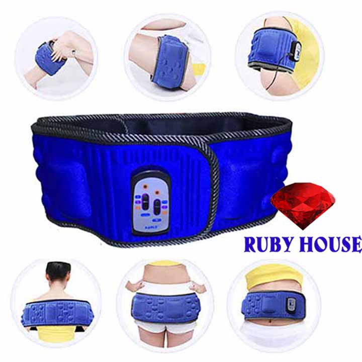 [BH 1 ĐỔI 1]Đai massage giảm béo X5 Hàn Quốc, đai massage giảm mỡ bụng CỰC HIỆU QUẢ - Ruby House