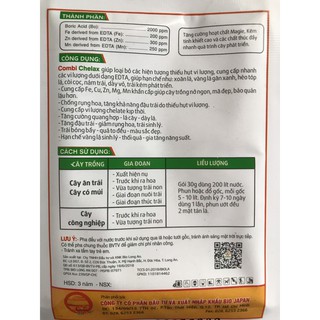 COMBI CHELAX 30GR - QUẢ CẦU LỬA 007 - BIO JAPAN