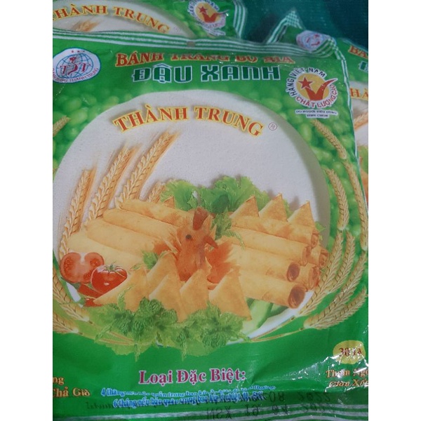 Bánh tráng bò bía đậu xanh 30 lá