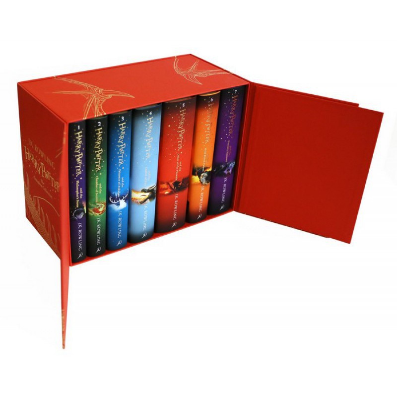 Sách - Anh: Harry Potter, Children's Hardback Red Box Set