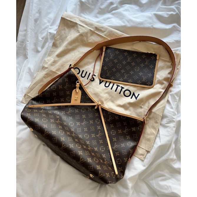 Túi xách nữ LV Carryal sz30cm da thật mềm dày dặn kèm1 ví nhỏ cực đẹp