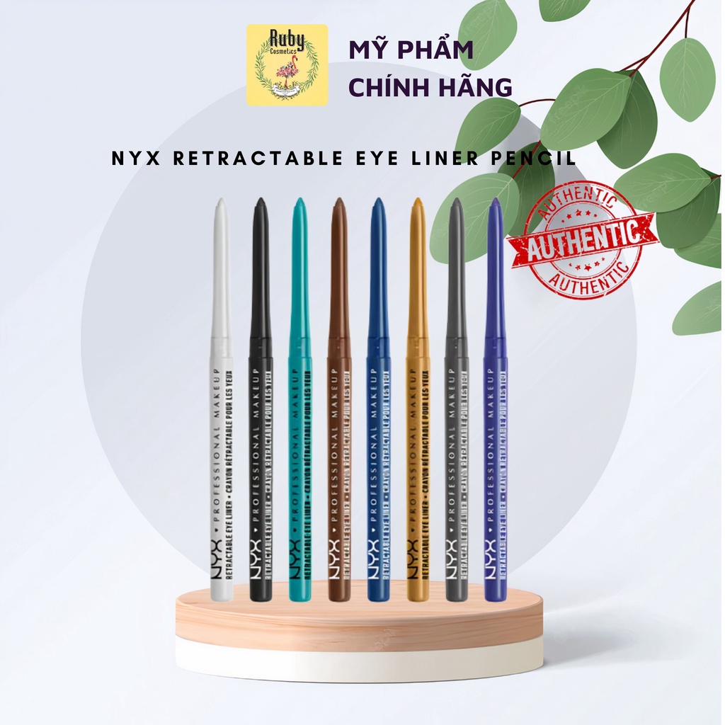 [Chính Hãng] Chì Kẻ Mắt Sáp NYX Retractable Eye Liner