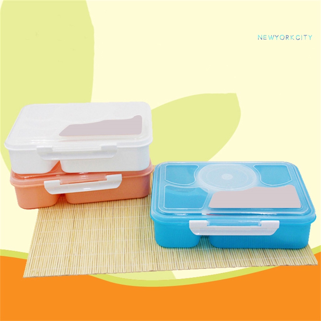 Hộp Nhựa Đựng Cơm Trưa 5 Ngăn Cách Nhiệt Không BPA
