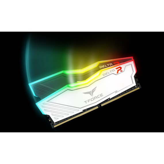 RAM Team T-Force Delta RGB 16Gb (2x8Gb) DDR4-3000Mhz (White)