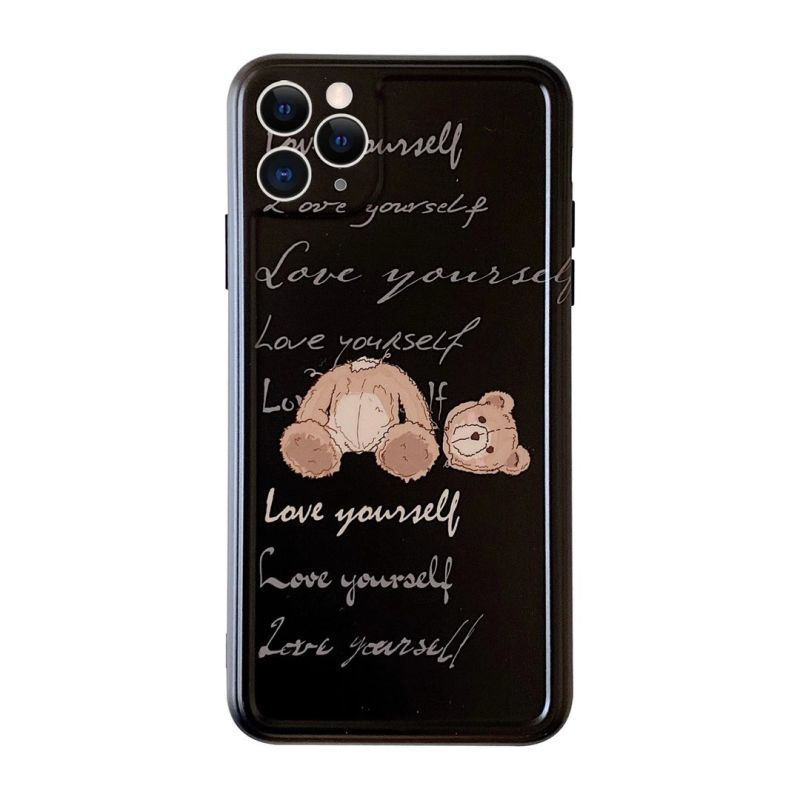 Ốp điện thoại họa tiết gấu thời trang cho Iphone 12pro Max 12mini 11pro Max X Xs Max Xr Se 2020 7 8+ | BigBuy360 - bigbuy360.vn