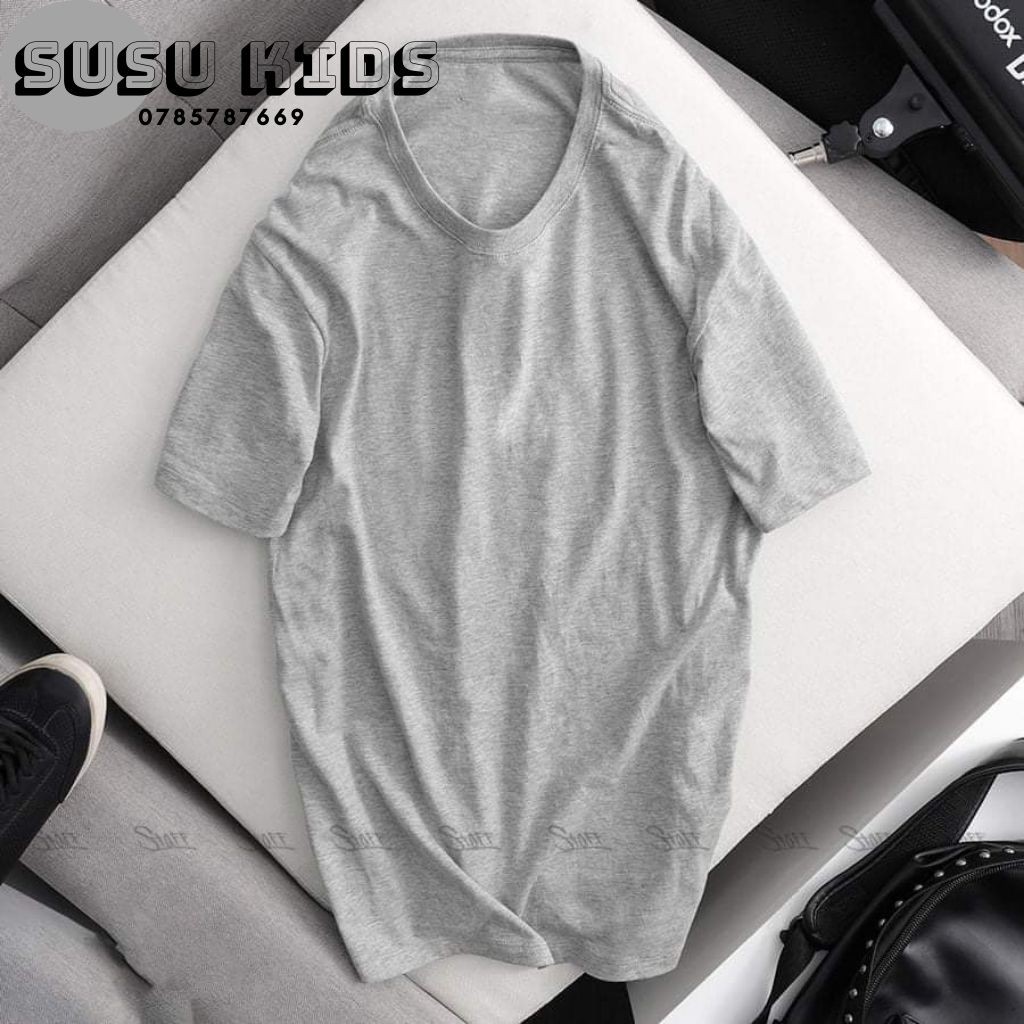 Aó Thun Trơn Uniex Nam Nữ - Hàng VNXK Chất Cotton 100% Thấm Hút Mồ Hôi Cực Tốt -