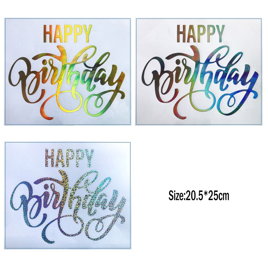 16 kiểu Dán giấy 18-36 inch Bobo Ball Sticker Chúc mừng sinh nhật Bánh sinh nhật Hình dán Đảng Sáng tạo Trang trí Bóng bay Tự làm