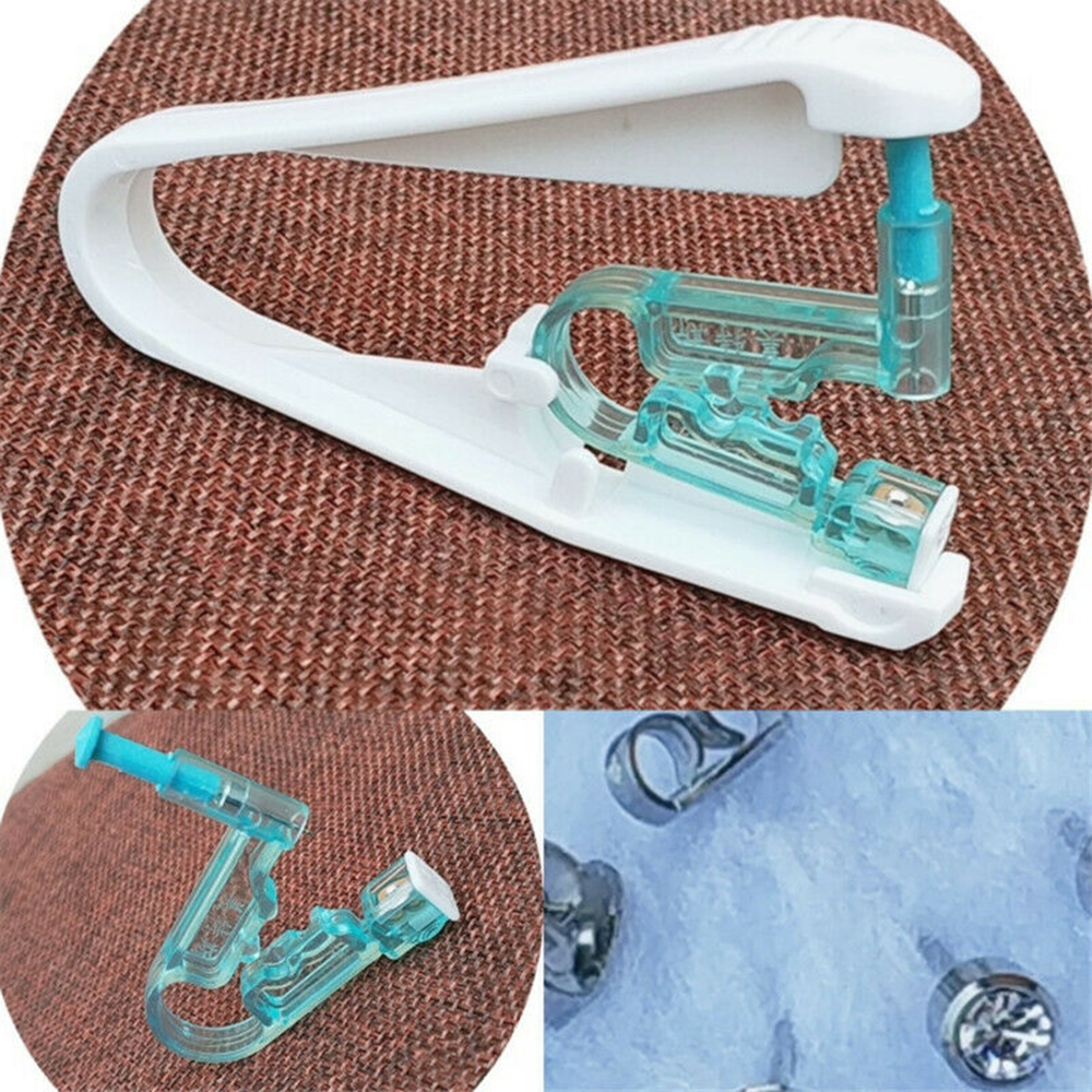 Cod Qipin 12 Pairs Allergy Free Earrings Piercing Tool Kits Ear Stud Surgical Alloy Jewelry