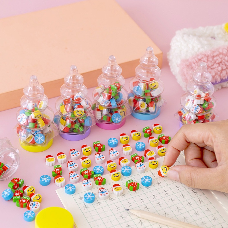 Gôm Tẩy Tạo Hình Cây Thông Giáng Sinh Dễ Thương