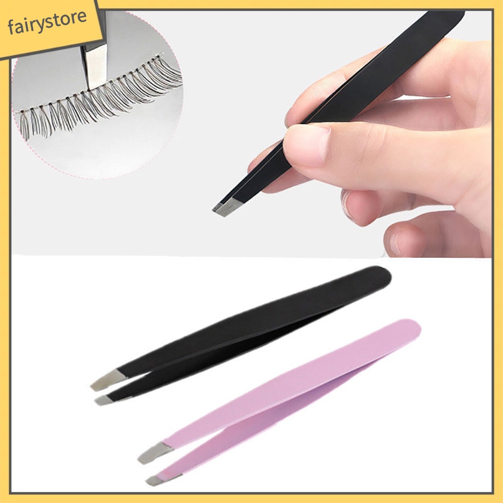 Nhíp Nhổ Lông Mày Chuyên Nghiệp Bằng Thép Không Gỉ