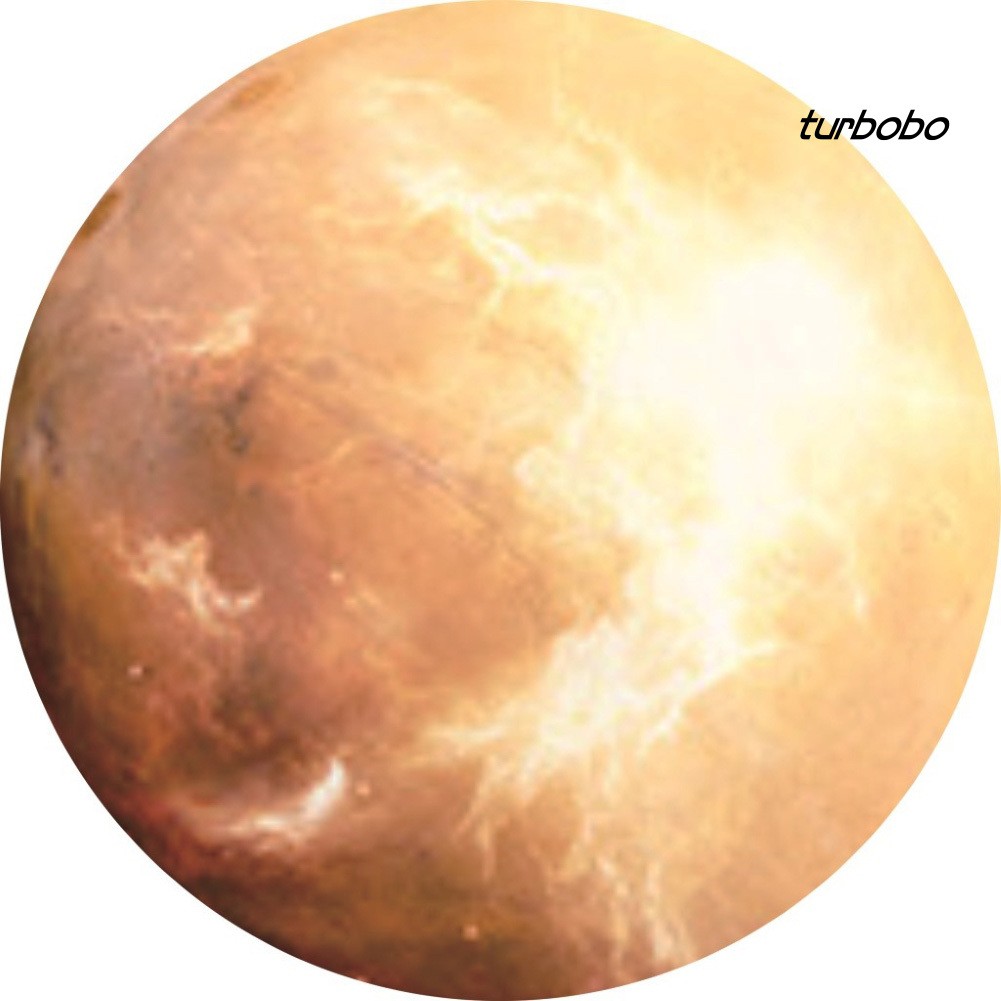 Miếng Lót Chuột Máy Tính Hình Tròn In Họa Tiết Mặt Trăng / Sao Hỏa