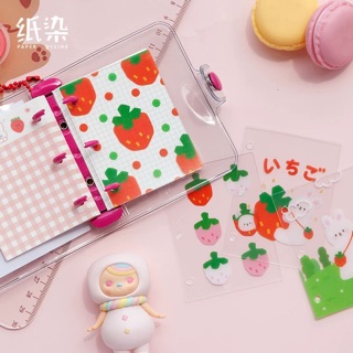 Tab phân trang PVC dễ thương cho sổ còng mini 3 lỗ
