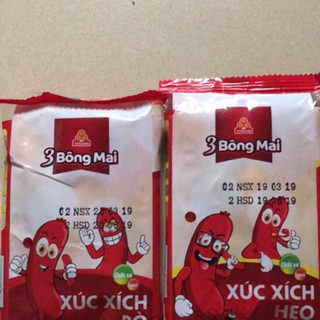 Gói Xúc xích 3 Bông Mai Vissan 21gx5cây DATE mới nhất