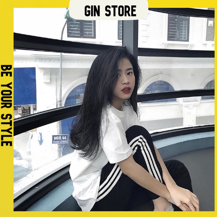 Quần thể thao 3 sọc suông - Gin store