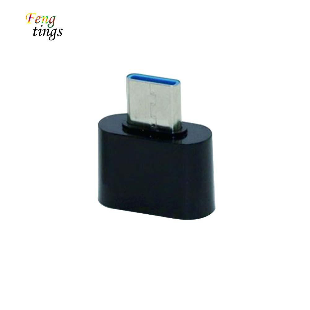 Đầu chuyển đổi USB mini Type-C đực sang USB cái OTG kết nối điện thoại