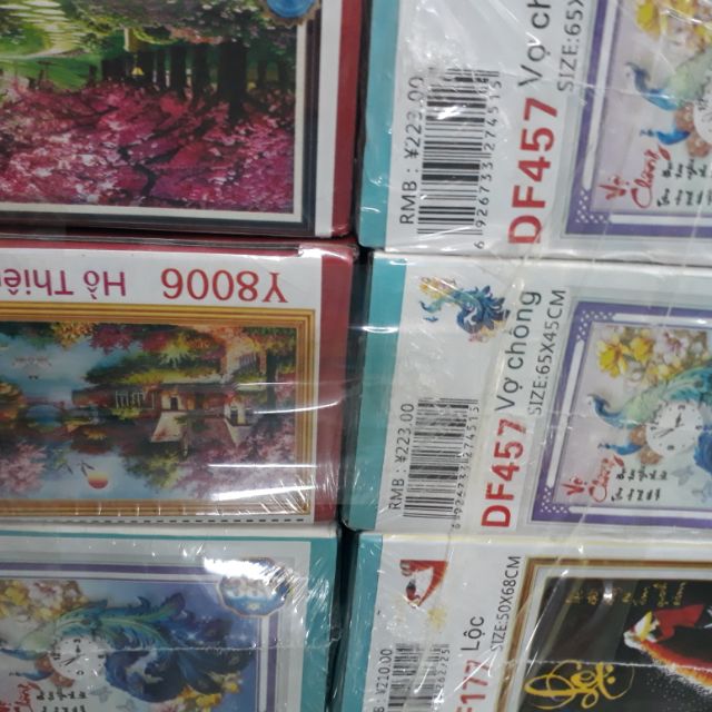 Combo tranh đính đá