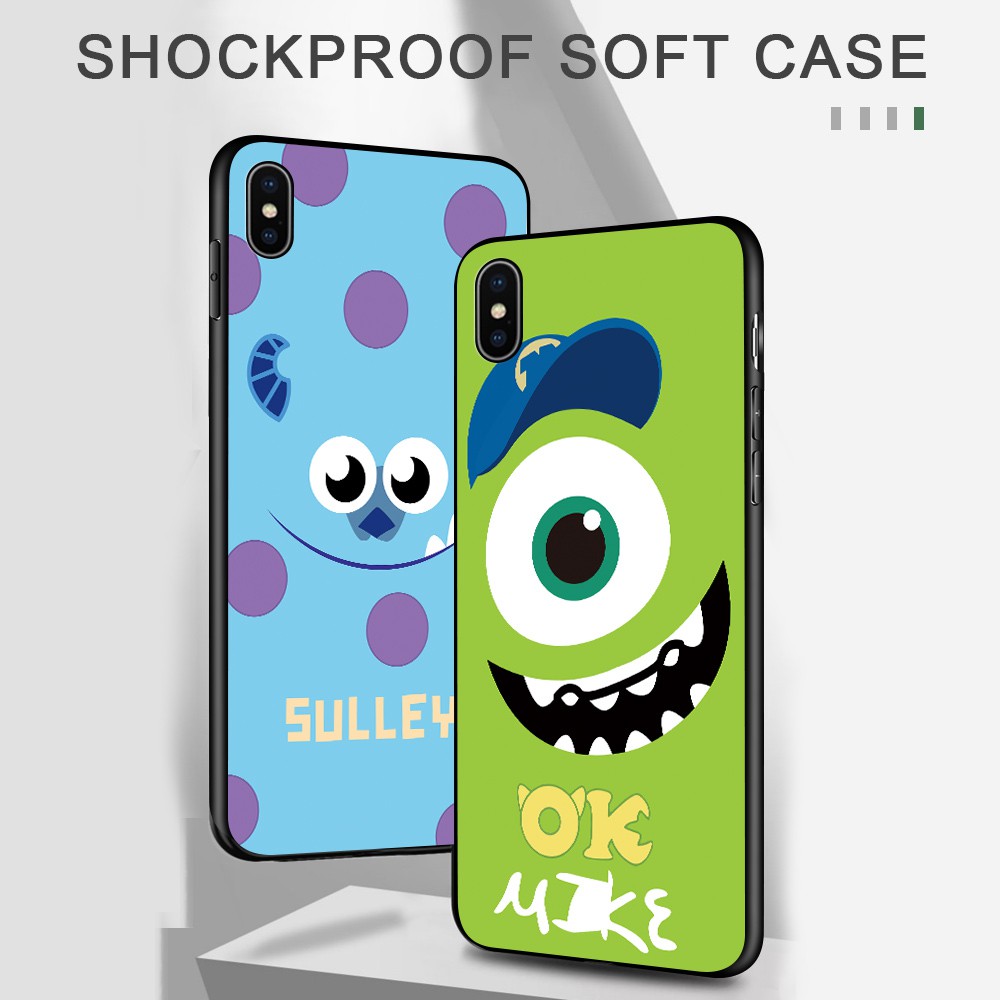 For ASUS Zenfone Max Pro M1 MAX Live ZB601KL ZB602KL ZB555KL ZB501KL Cartoon Monsters University Phone Case Big Eyed Lovely Soft Casing Colorful Silicone Cases Shockproof TPU Back Cover