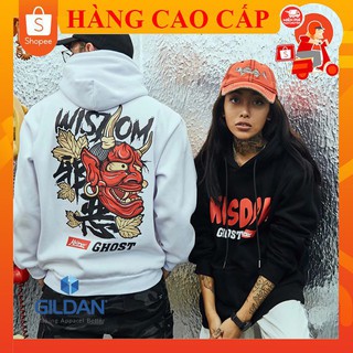 FREESHIP Áo hoodie cao cấp gildan mặt quỷ hình in to, hàng chất lượng cao, nói không với hàng đểu rẻ tiền