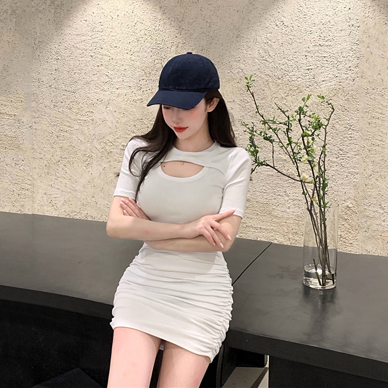 Đầm ôm dáng thời trang mùa hè Hàn Quốc thích hợp cho nữ