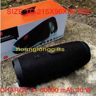 Loa Bluetooth Charge 3+ kiêm sạc dự phòng 1500 mAh Loabluetooth