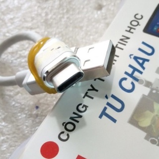 Cáp usb ra type c - hiệu dtech: cáp dài 10cm - 50cm
