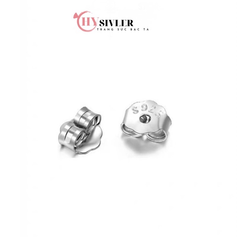 Chốt bông tai chốt bạc s925 giá rẻ bạc thật