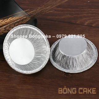 Set 125 khay thiếc đựng bánh tart/cookies