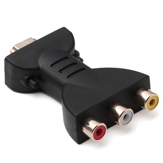 Đầu nối chuyển đổi âm thanh AV Composite HDMI sang 3 cổng RCA cho TV W13