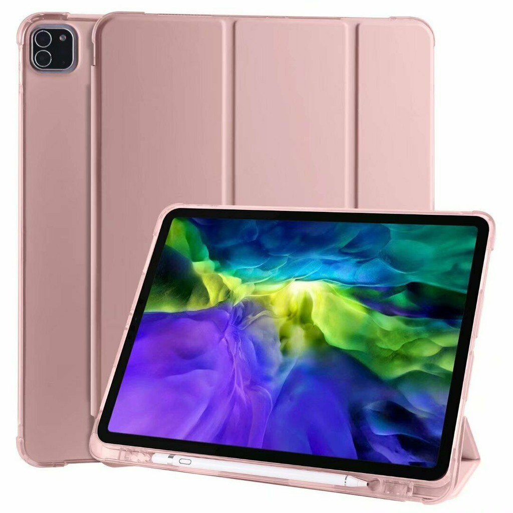 Bao Da Nắp Gập Thông Minh Cho Apple Ipad Pro 12.9 11 2018 / 2020 10.5 9.7 Inch Air3 5 6 Ipad Mini 4 / 5