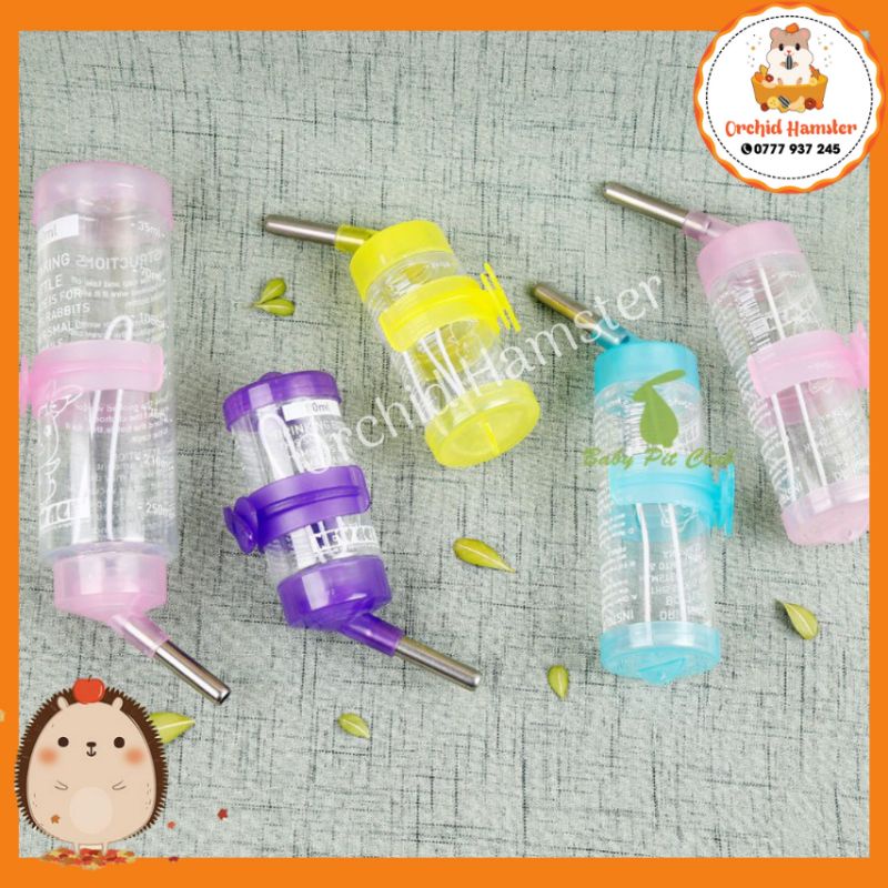 Bình Nước Bi và Đế BÌnh Hamster,Thỏ, Sóc..v..v