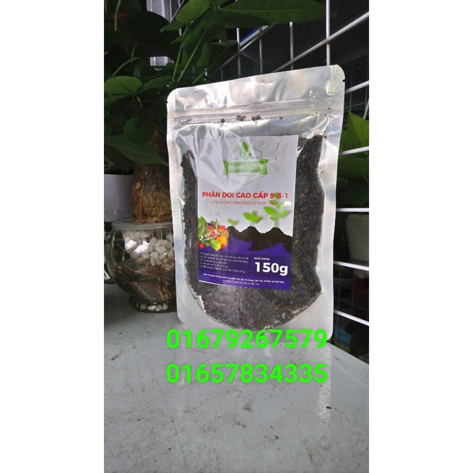 PHÂN DƠI ORGANIC BÓN HOA KIỂNG