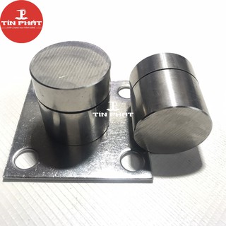 Bản lề cối xoay 360º - Inox 201 Ø38 -Bộ 2 Dùng cho cửa 1 cánh