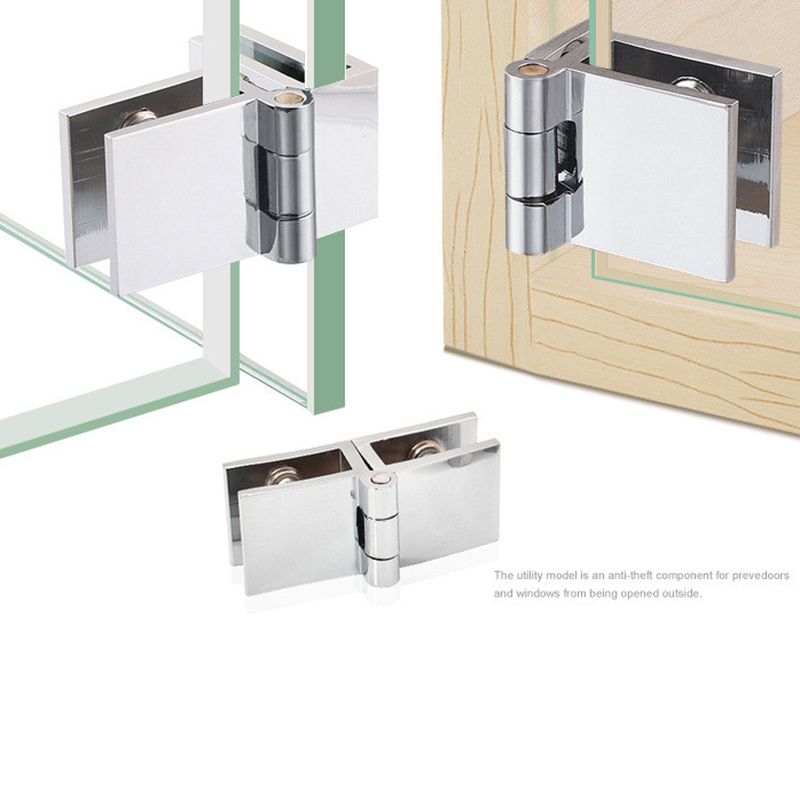 Kẹp Bản Lề Cửa Kính Bằng Kẽm Siêu Bền Tiện Dụng Cho Gia Đình | BigBuy360 - bigbuy360.vn