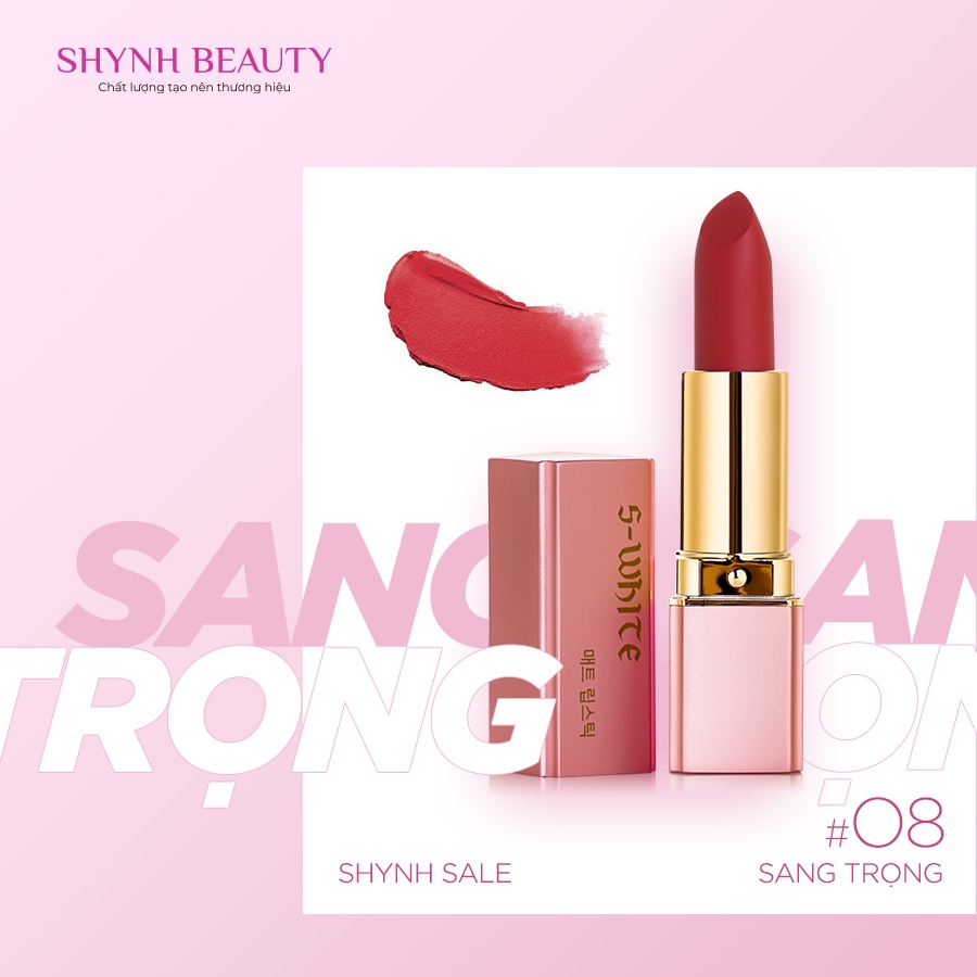 Son màu dưỡng môi S-White 08