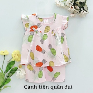 Bộ tole bé gái (quần đùi)