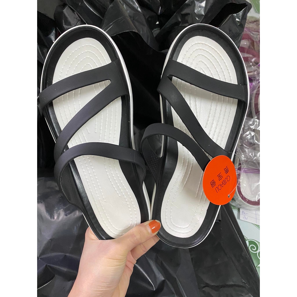 Dép siêu êm, đế bằng thời trang đi biển, trời mưa, đi chơi siêu xinh cho nữ