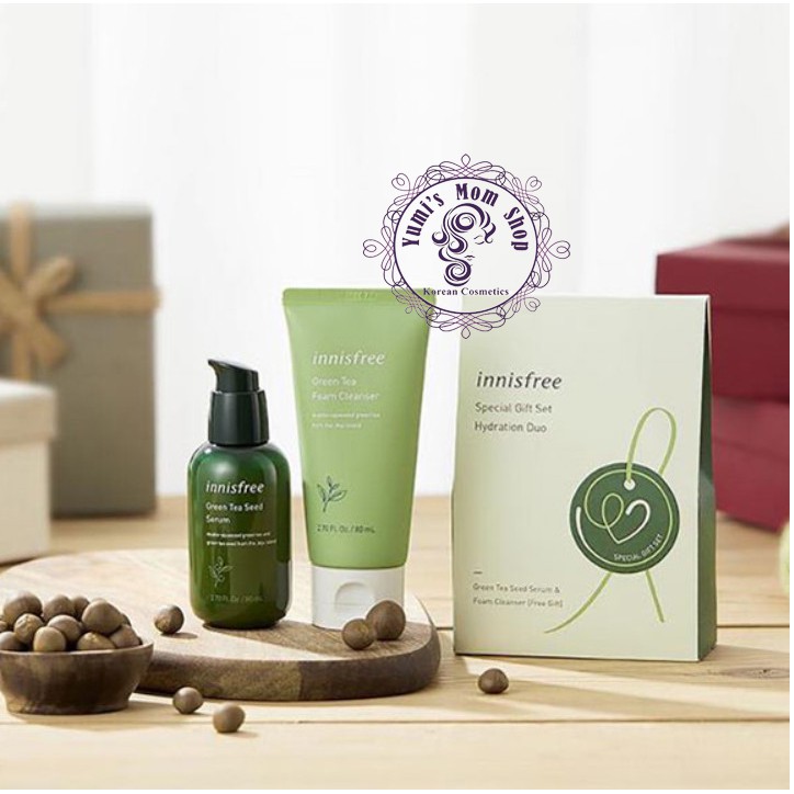 Bộ dưỡng da Green Tea Seed Serum & foam cleanser | BigBuy360 - bigbuy360.vn
