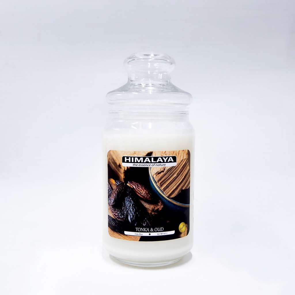 Nến thơm Himalaya hương Tonka &amp; Oud 140g/343g/545g