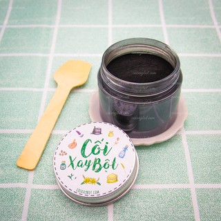 Bột than gáo dừa hoạt tính handmade - cối xay bột shop