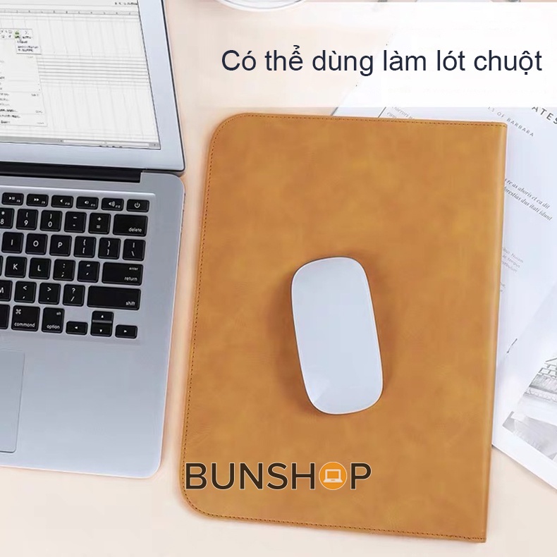 Bao da chống sốc đựng macbook laptop 13 14 inch | BigBuy360 - bigbuy360.vn