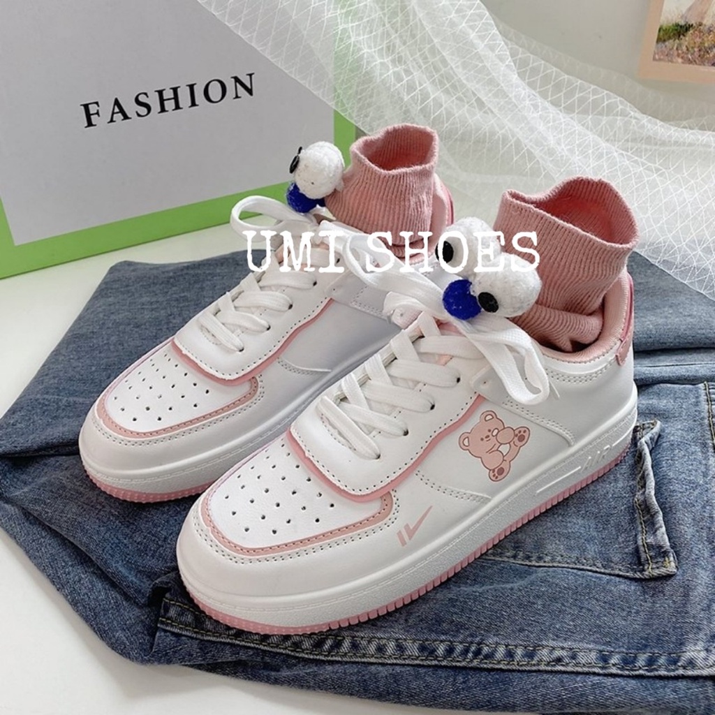 [LOẠI 1] Giày thể thao nữ đế cao 3cm mã EXPLORE buộc dây da mềm bata mới hot phong cách ulzzang đẹp cá tính trend xinh