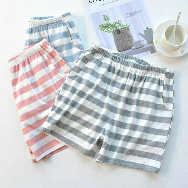 QUẦN COTTON KẺ SIÊU MÁT CHO BÉ