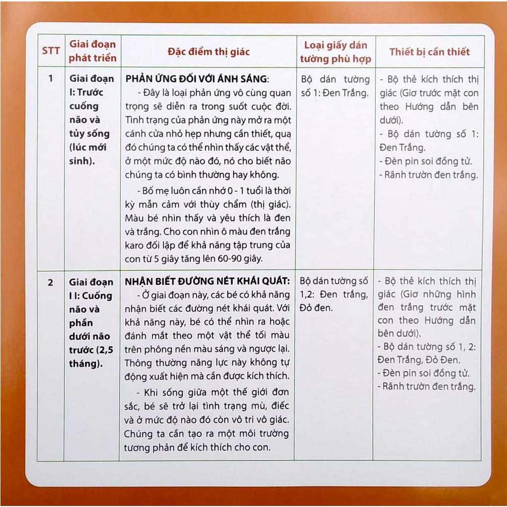 Sách Flashcard Kích Thích Thị Giác Cho Trẻ Sơ Sinh - 60 Thẻ Dán Tường Đen Trắng 1