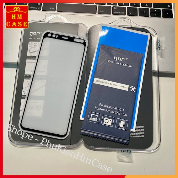 Cường lực Gor 9D Google Pixel 4 / Pixel 4xl / Pixel 4a, full màn hình, cạnh vát 2,5d