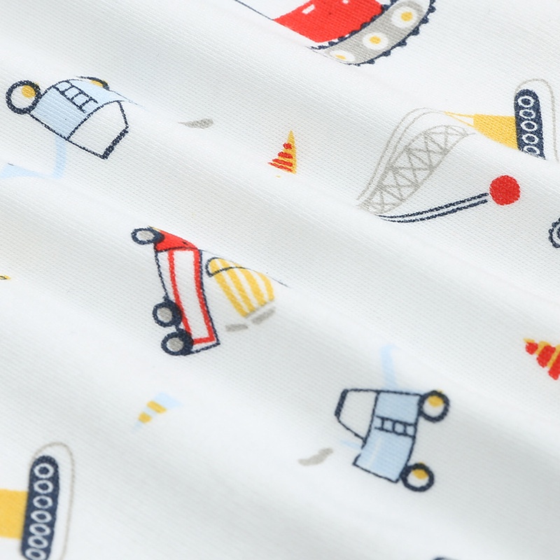 Bộ Áo Liền Quần Cotton Dài Tay Có Khóa Kéo Cho Bé Sơ Sinh 0-18 Tháng Tuổi