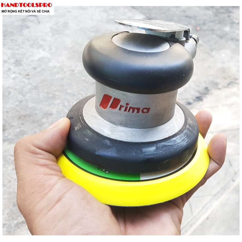 Máy chà nhám hơi tròn siêu khỏe 125mm Prima