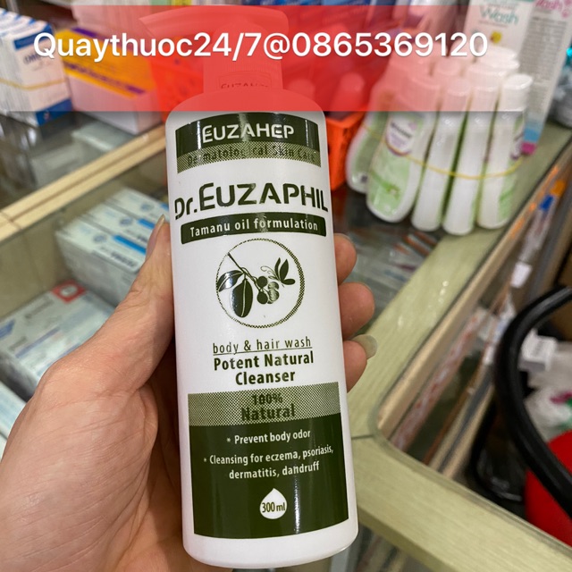 SỮA TẮM GỘI DR EUZAPHIL CHO NGƯỜI LỚN (300ml)