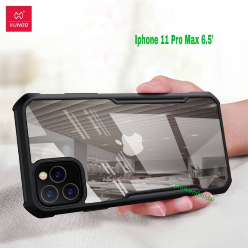 ỐP LƯNG CHỐNG SỐC XUNDD CHO IPHONE 11 PRO MAX/IP11/11 PRO.